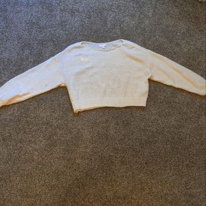 Crop sweater